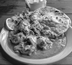 Butter Roti + Butter Chicken Masala