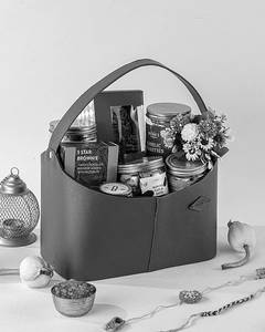 Burgundy Leather Gift Hamper