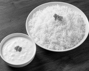 Plain Rice & Curd Combo