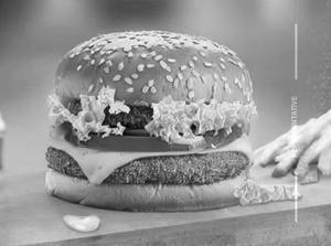Cheesy Tikki Burger