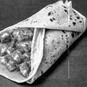 Cheesy Paneer Wrap