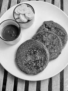 Oat Banana Pancake