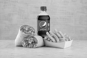 Falafel Wrap Meal [Med]