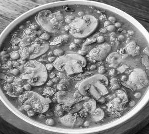 Matar mushroom masala