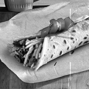 Cheesy French Fries Wrap