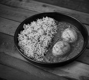 Herb Rice Bowl + Egg Curry