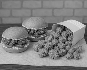 Crunchy Burger Combo