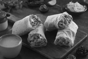 Tandoori Soya Chaap Roll