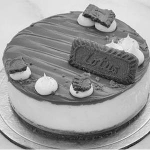 El Lotus Biscoff Baked Cheesecake Medium