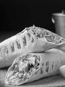 Rumali Grill Chicken 65 Shawarma
