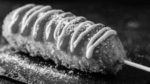 Classic paneer corndog