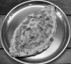 One side omelette
