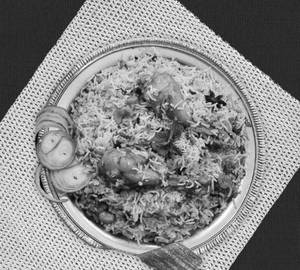 Chicken Tawa Biryani