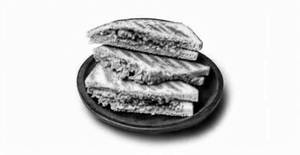 Paneer Kulcha Sandwich