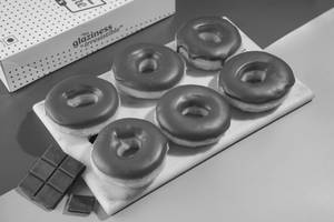 Chocolate Glazed Doughnuts - Box of 6