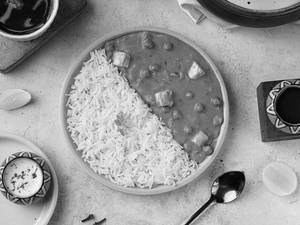 Matar Paneer Rice Bowl