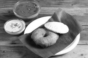Mini Idli Vada Combo (1 Idli & 1 Vada)