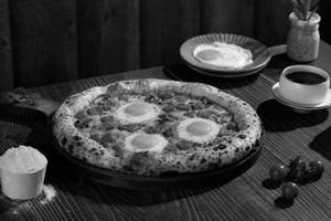 SuperYou High Protein Garden Sunrise Pizza.