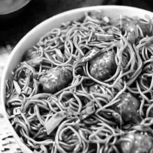 Hakka Noodles veg Manchurian