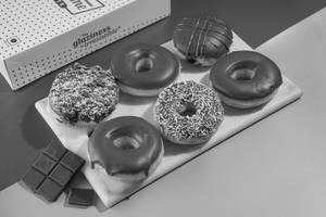 Chocolate Doughnut Box of 6