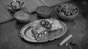 Chilli Chicken Kathi Roll