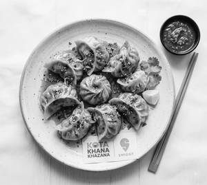Peri Peri Steamed Momos 6 pcs