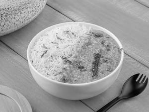 Methi Dal Fry With Jeera Rice Bowl