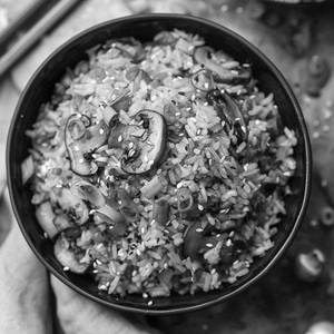 Mushroom Fried Rice