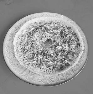 Kesar Meetha Ghewar With Chashni [o]
