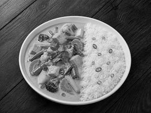 BURMESE YELLOW CURRY WITH JASMINE RICE