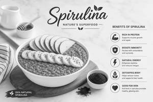 Spirulina Oatmeal