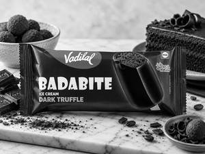 Dark Truffle Ice Cream Badabite - (80 Ml)