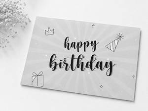 Happy Birthday Card