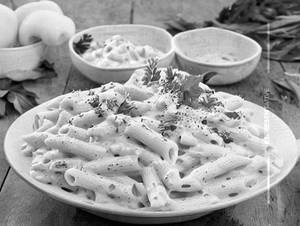 Sweet Corn White Sauce Pasta