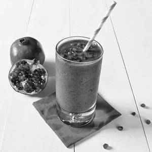 Pomegranate Milk Shake