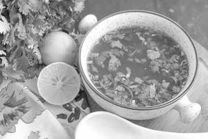 Lemon Corriander Soup