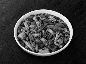 VEGETABLES IN BLACK BEAN SAUCE