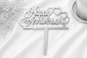 Happy Anniversary Topper