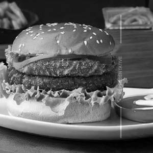 Ob spicy panner burger