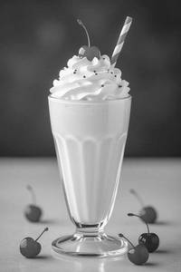 Vanilla Milk Shake