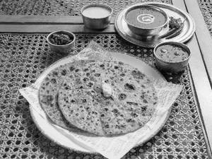Aloo Paratha.