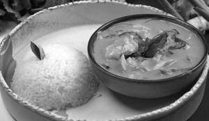 Thai Curry Yellow Chicken Jasmine Rice