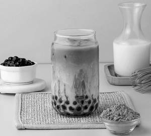 Matcha Milk Boba Tea
