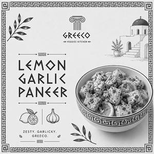 Lemon Garlic Paneer