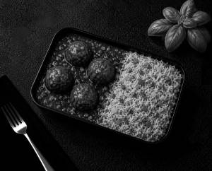 Manchurian Dry With Veg Fried Rice