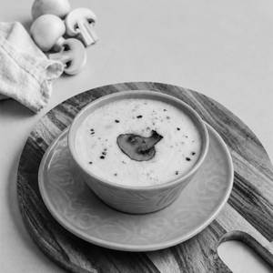 Zuppa di Funghi al Cappuccino