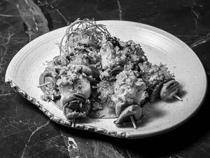 Exotic Mushrooms In Butter Garlic Sauce