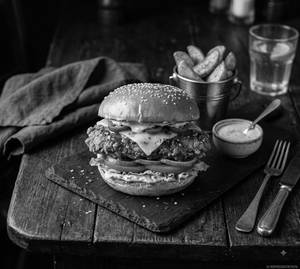 Spicy Chicken Burger