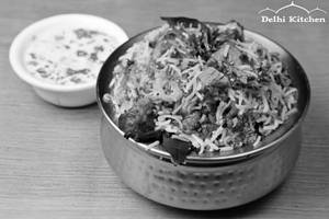 Chicken Tangdi Biryani