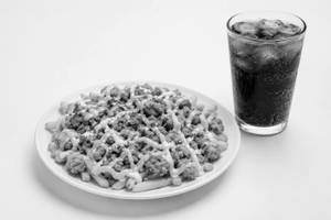 Chicken Loaded French Fries With Coke 350ml